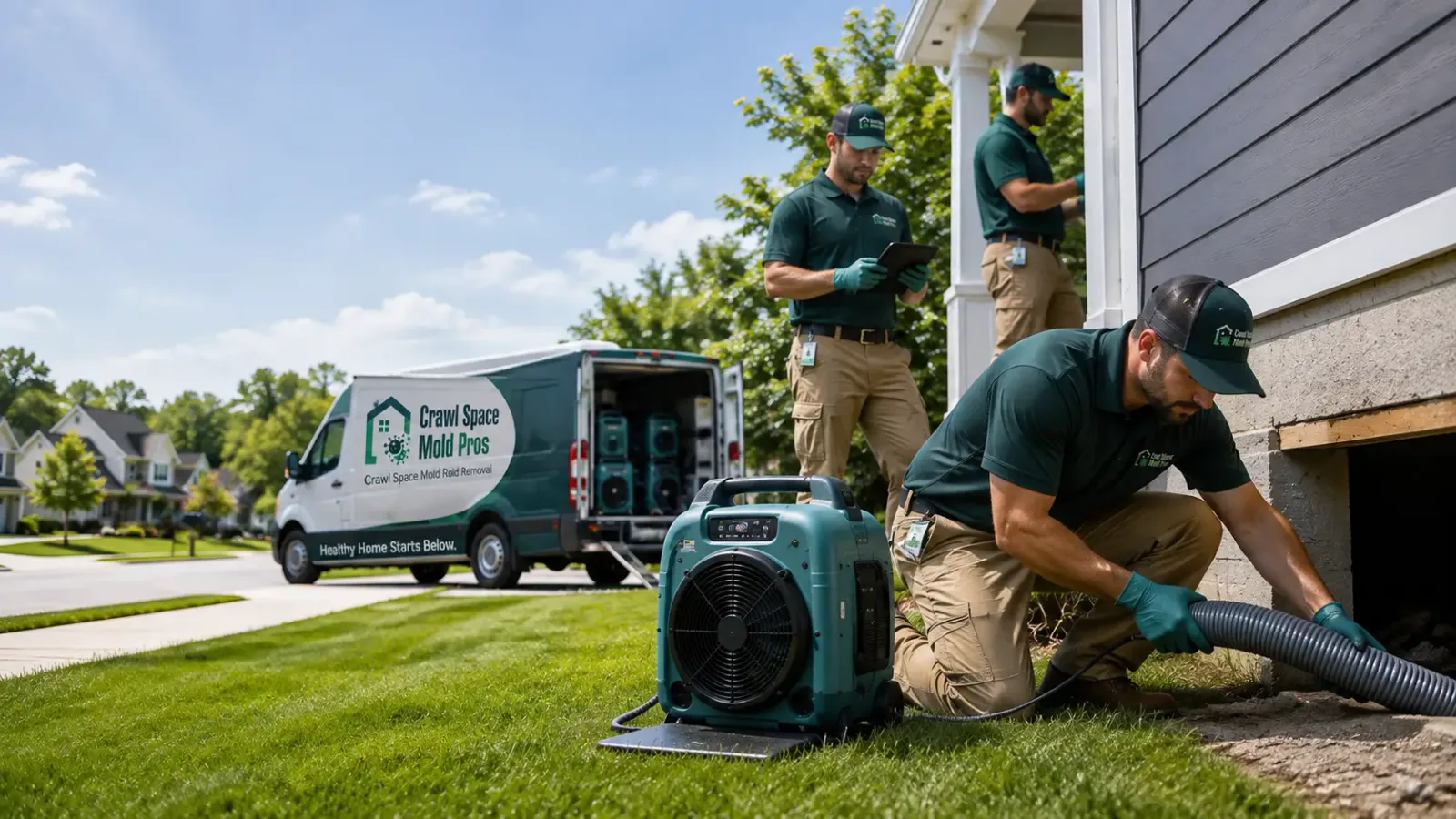 Crawl Space Mold Removal in Iredell, TX